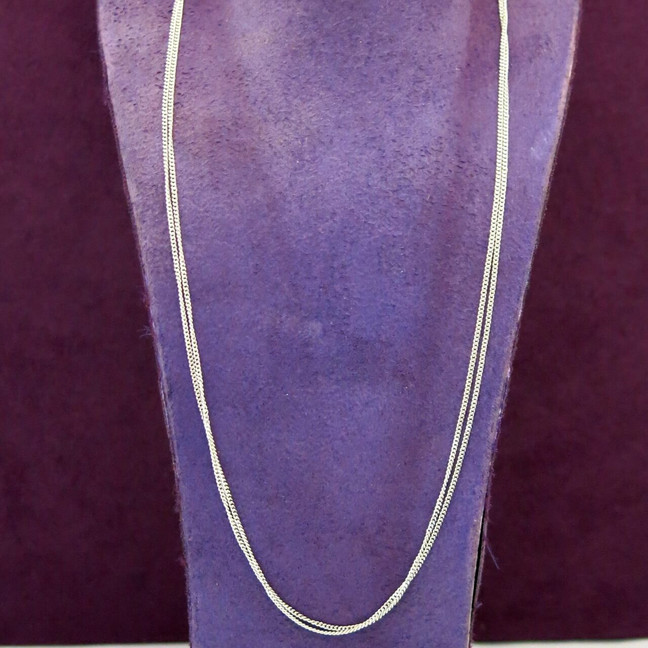 Adami and Martucci Classic Silver Double Chain 