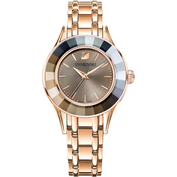 Swarovski Women's Alegria Rose Gold Metal Strap Watch