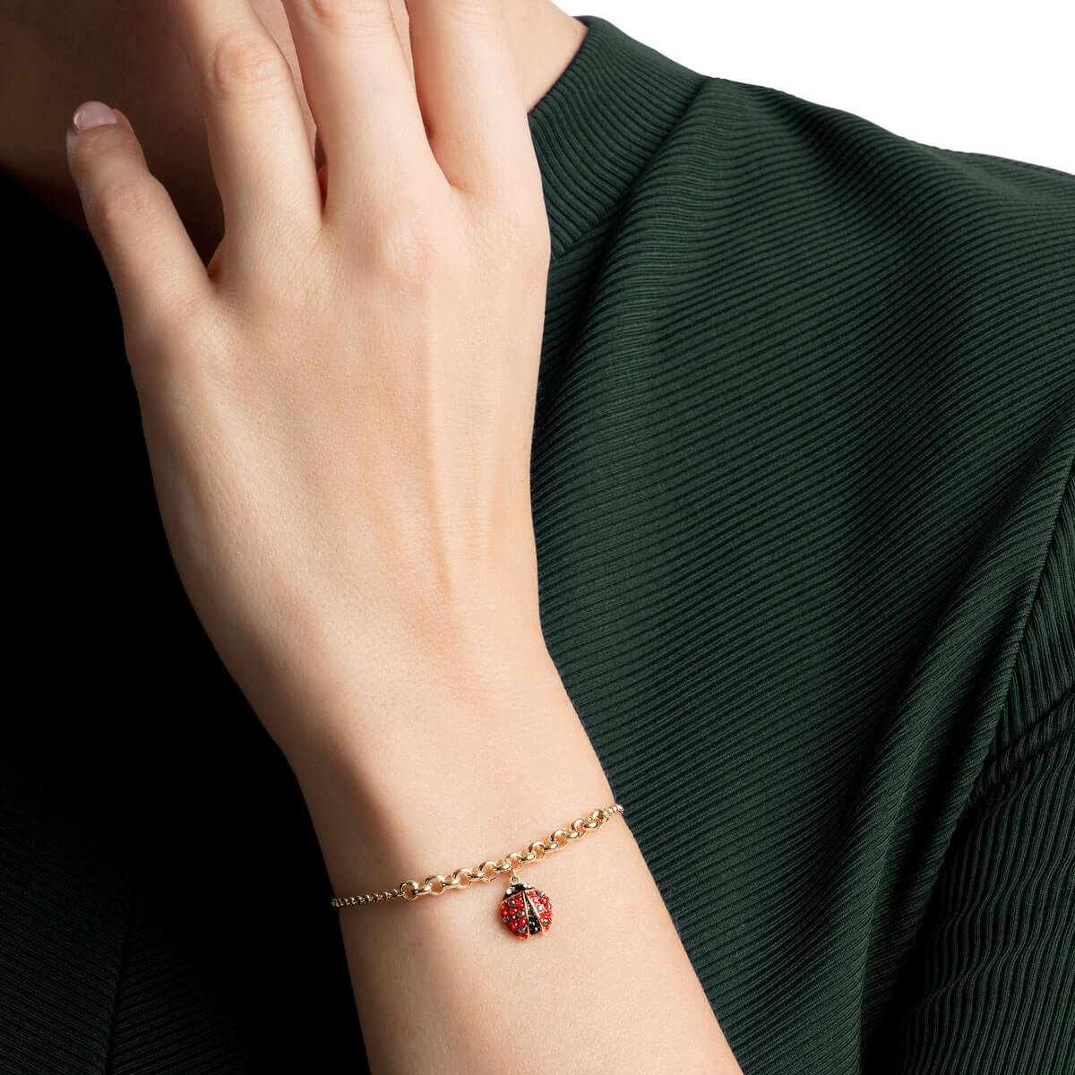 Swarovski Remix Collection Strand ブレスレット Swarovski Remix Collection strand, Crystal pearl, White