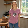 The Border Collie Store T Shirt  V Neck