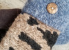 Woolly Moly Mittens / Black & Blues
