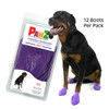  PawZ Dog Boots 12 pack  / Large Purple 