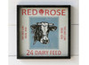 Framed Feedsack Dairy Feed