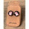 Cute Pig Stud Earrings / Jill's Jewels