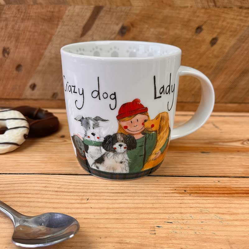 Crazy Dog Lady Mug / Alex Clark - Farm Diggity