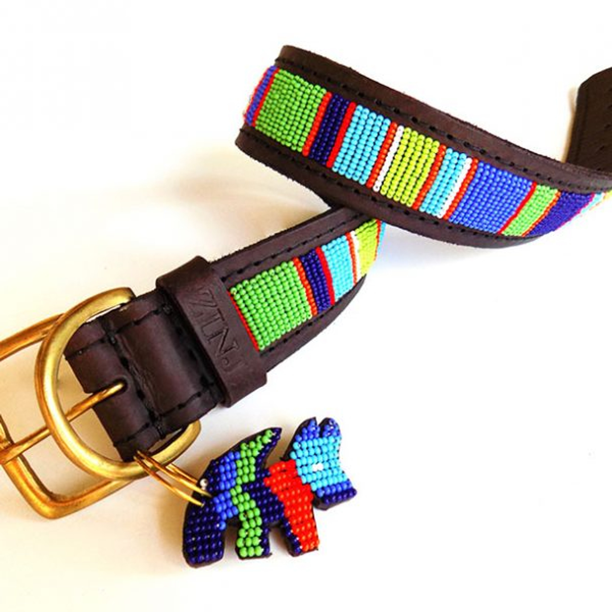 beaded dog collar