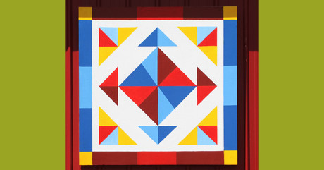 The making of a barn quilt 