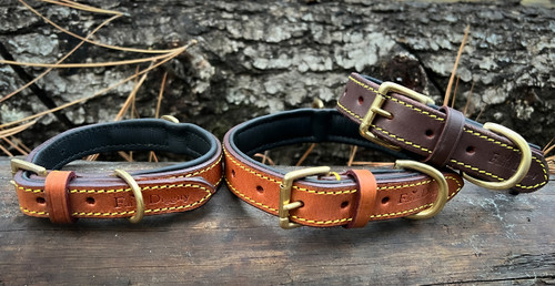 Leather Collars /Padded /Farm Diggity    Leather Collars /Padded /Farm Diggity