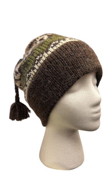 Copy of Peruvian Trading Co. Hat & Cut off Mittens  Blue / Green Copy of Peruvian Trading Co. Hat & Cut off Mittens  Blue / Green