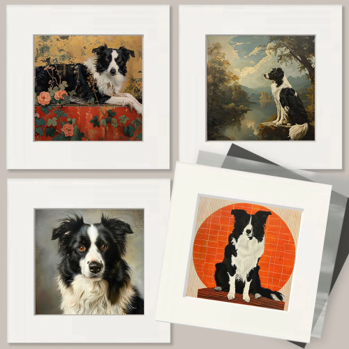 Border Collie 5"x7" Art Print