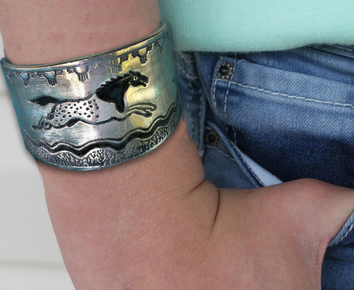 Appaloosa Cuff Bracelet