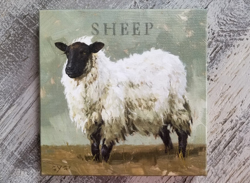 Farm Animals  Giclee Wall Art /Set of 4 