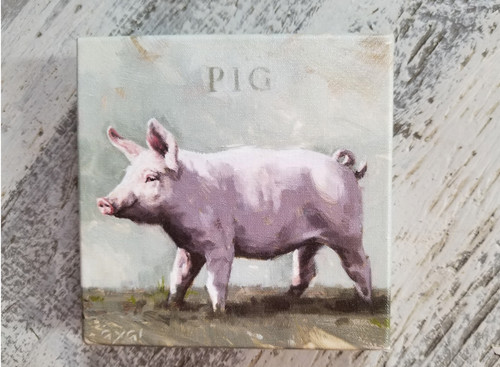 Farm Animals  Giclee Wall Art /Set of 4 