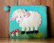 Coin Purse / White Face Sheep 