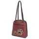 Convertible  Backpack Purse - Pawprint / Chala