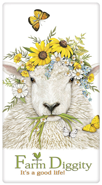 Welcome to our Farmhouse & Farm Sweet Farm  Floursack Kitchen Towels - The  Creative Mutt