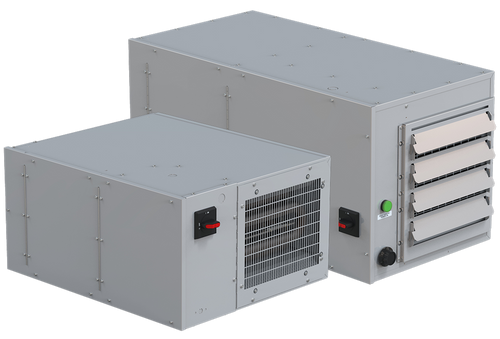 Ouellet OPH 12000W - (600V/1Ø): Plenum Rated Unit Heater