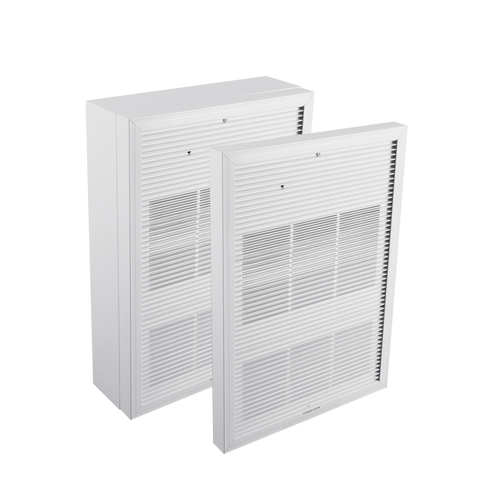 Ouellet OAWH 6000W - (208V/3Ø) Architectural Aluminum Wall Fan Heater - White