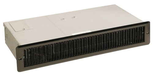 Ouellet OCP 500W - (240V/1Ø) - Kickspace Fan Heater - Semi-gloss Black