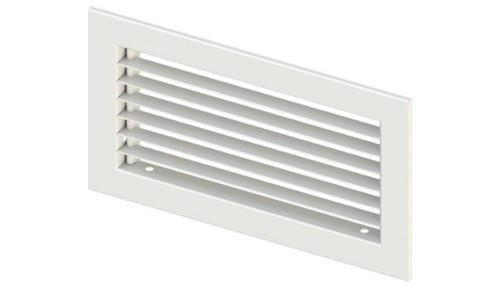 A64 - Aluminum Supply Grille, Surface Mount, 10x6, w/OBD