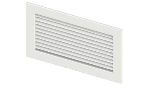 T70D - Steel Return Grille, Surface Mount, 6x6