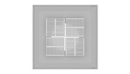 PR - Steel Perforated Return Diffuser, Lay-In, 12x12, 24x24