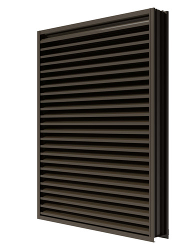 5DDWRG Mill Finish: Wind-Driven Rain Resistant Louver