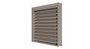 6350DS Color Finish: Extruded Aluminum Stationary Louver