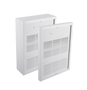 Ouellet OAWH 8000W - (208V/1Ø) Architectural Aluminum Wall Fan Heater - Aluminum