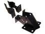 4” Pole Mount Assembly:  Painted steel