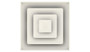 1300A - Adjustable, Steel, 3-Cone Diffuser, Lay-In, 6 RD, 12x12