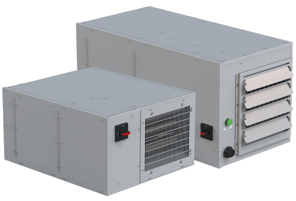 Plenum Rated Unit Heater