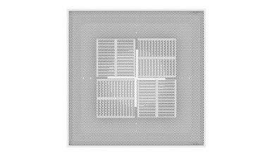 PR - Steel Perforated Return Diffuser, Lay-In, 12x12, 24x24 - ChopAir