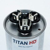 TITAN HD Run Capacitor 20+5 MFD 440/370 Volt Round