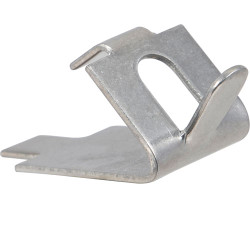 1 3/8 in x 1 in Stainless Steel Shelf Clip