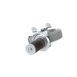 1 5/8 in Expanding Stem Swivel Caster w/ 5 in Wheel and Brake