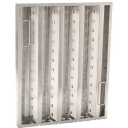 20 in x 16 in Hinged Stainless Steel Hood Filter