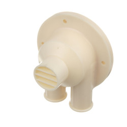 White Pump Housing