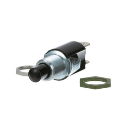 Momentary On/Off 2 Tab Push Light Switch W/ 3/8 in Long Plunger