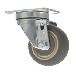 2 3/8 in x 3 5/8 in 3 in Swivel Plate Caster