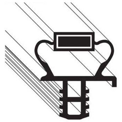 15 3/8 in x 21 1/4 in Door Gasket Replaces Delfield 1701188