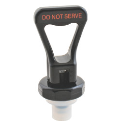 Upper Faucet Black Replaces Fetco 1071-00020-00