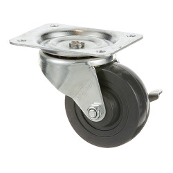 26-3328 - CASTER, PLATE - SWIVEL W/BRAKE