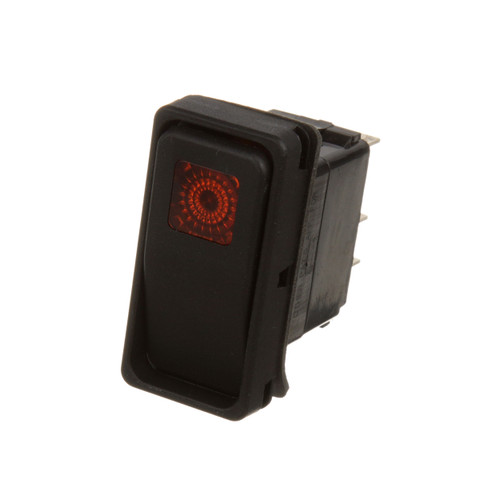 Momentary On/Off 6 Tab Lighted Rocker Switch Replaces Cleveland 19994