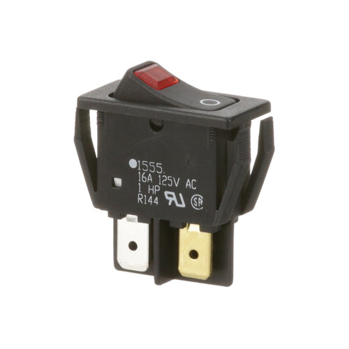 Red Lighted Rocker Switch