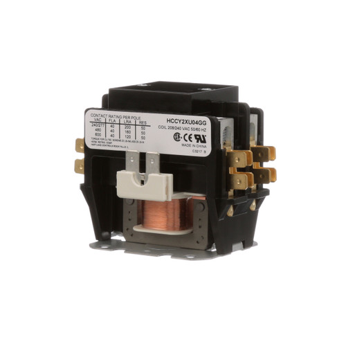 208/240V 2 Pole Contactor