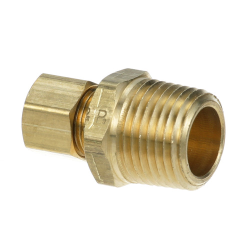 Connector, Male-Brass 3/8X1/2
