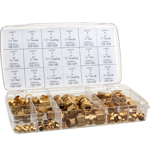 Brass Compression Nut and Ferrule Kit