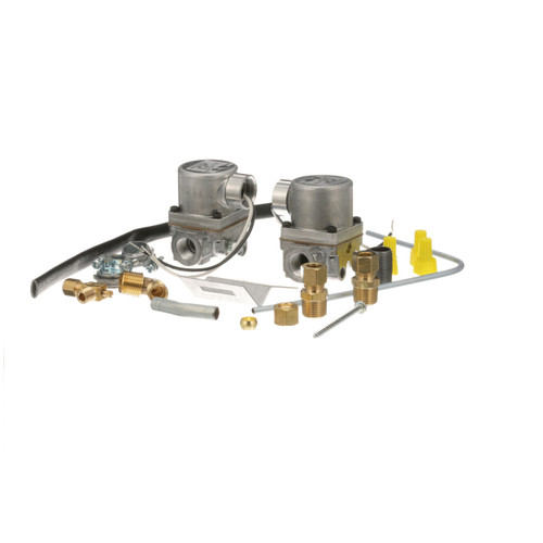 3/8 in 120V Natural/ LP Gas Dual Solenoid Valve Kit Replaces Southbend 4440430
