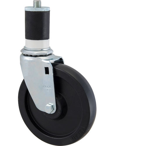 1 5/8 in Expanding Stem Swivel Caster w/ 5 in Wheel